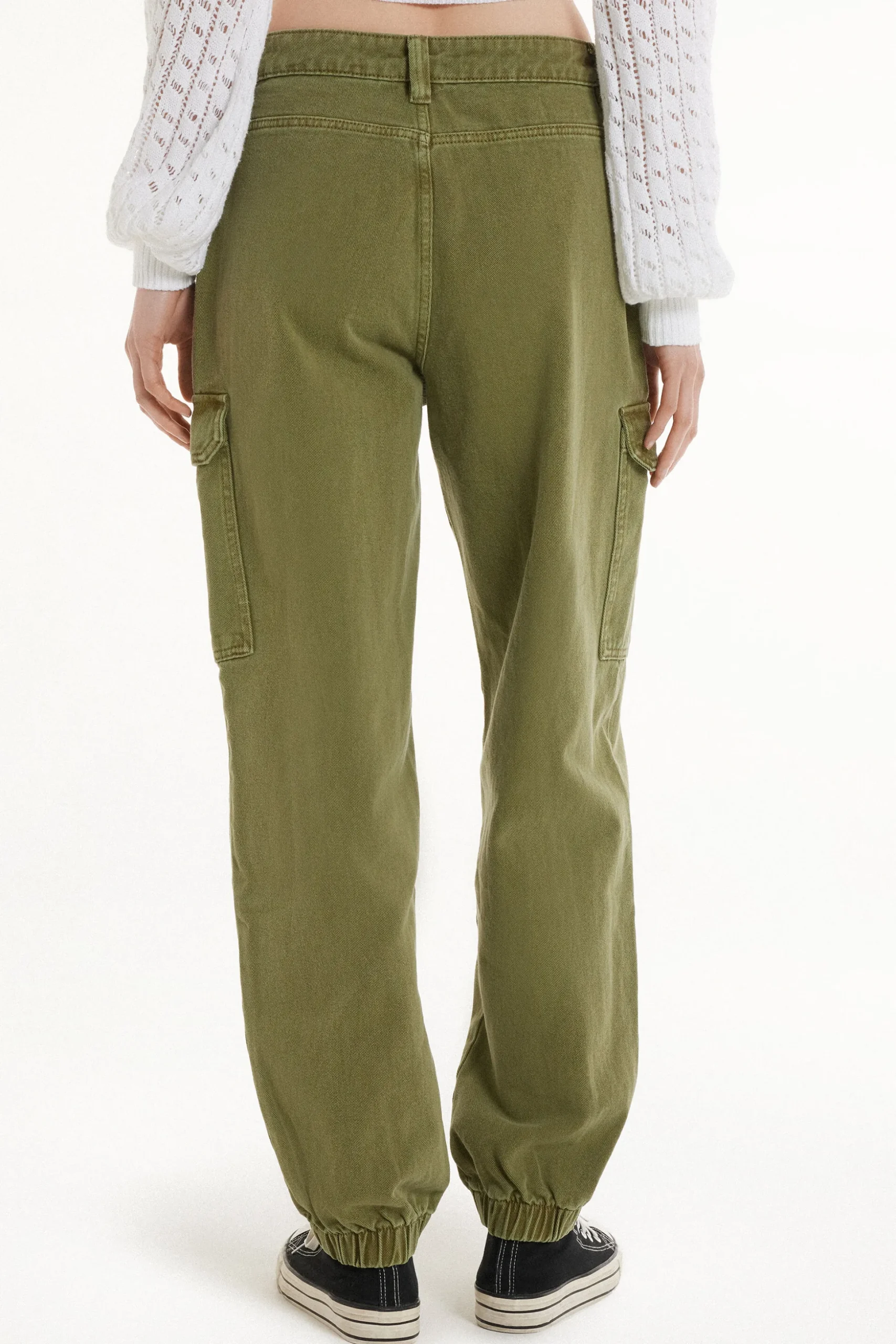Full Length Cargo Jeans - Pants - Women | Tezenis