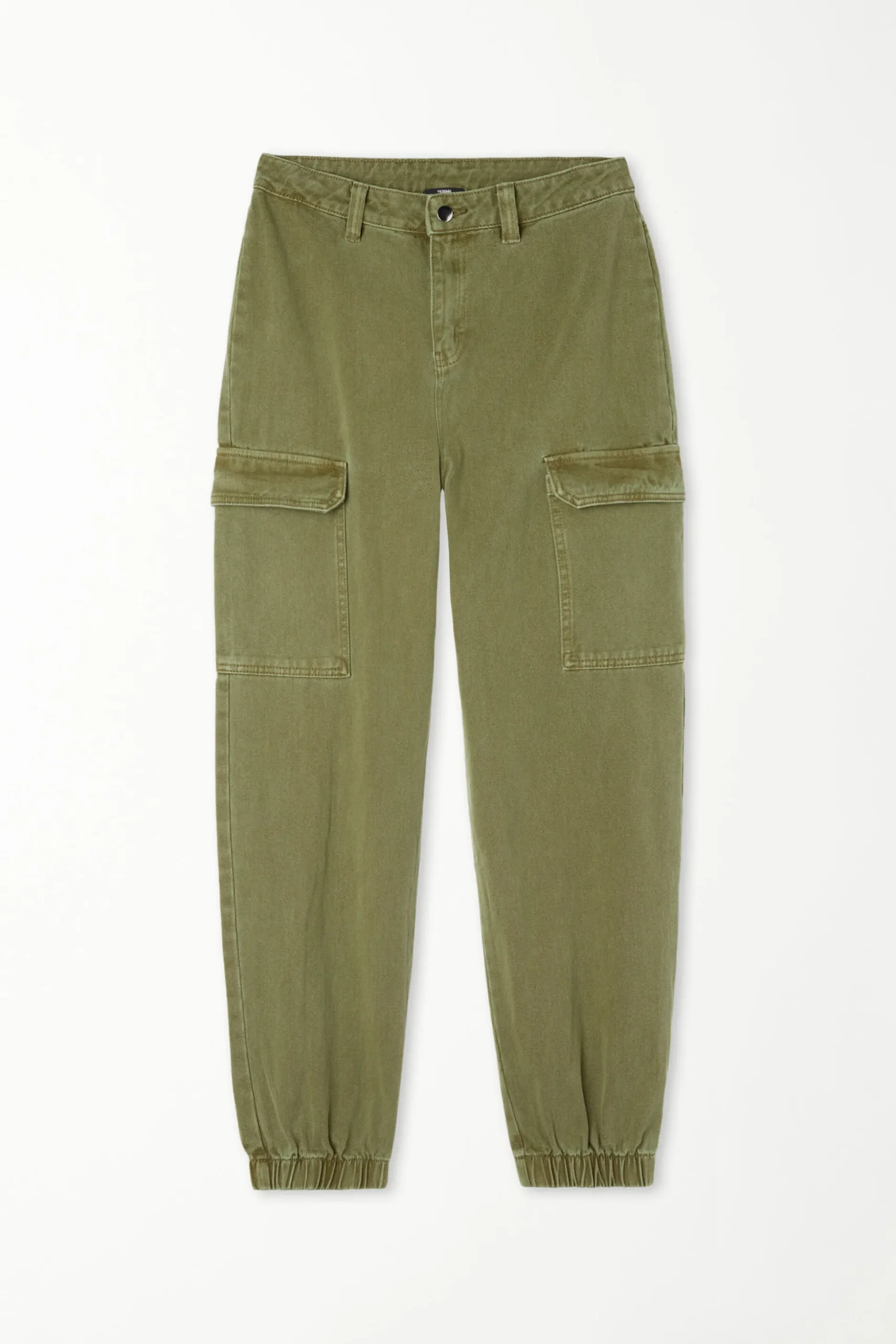 Full Length Cargo Jeans - Pants - Women | Tezenis
