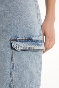 Full Length Cargo Jeans - Pants - Women | Tezenis