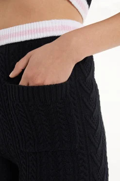 Full-Fashioned Open Knit Fabric Shorts With Pockets - Shorts - Women | Tezenis