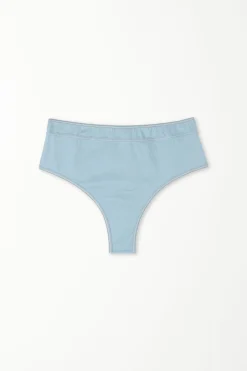 Glam Denim High-Waisted Hipsters - French Cut - Women | Tezenis