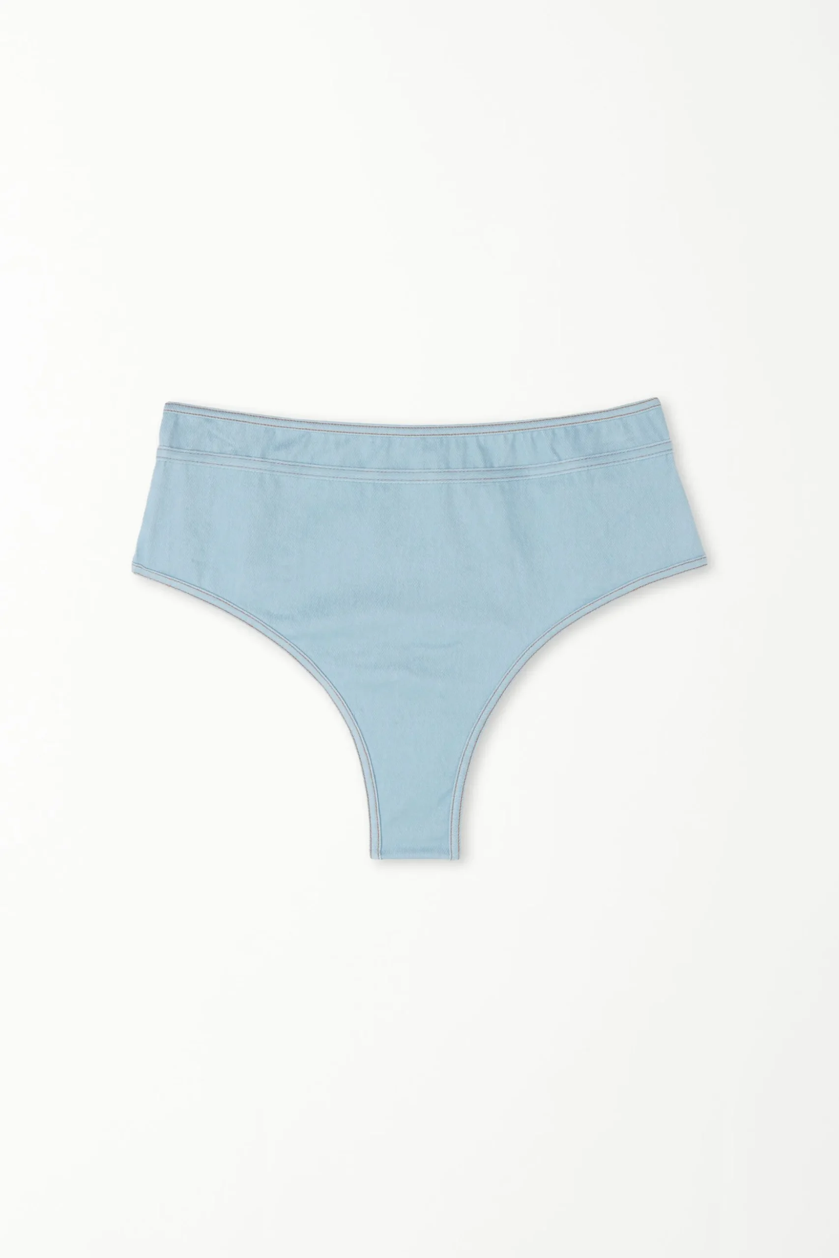 Glam Denim High-Waisted Hipsters - French Cut - Women | Tezenis