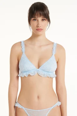 Glitter Garden Lace Lisbon Triangle Bra - Triangle - Women | Tezenis