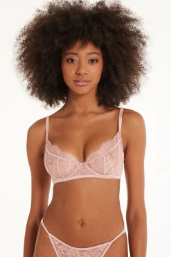 Golden Princess Lace Paris Balconette Bra - Balconette - Women | Tezenis