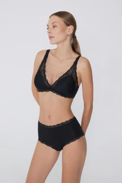Havana Recycled Lace Triangle Bra - Bralette - Women | Tezenis