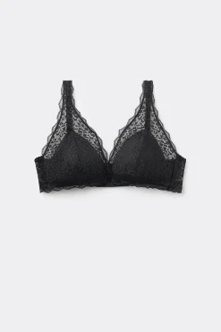 Havana Recycled Lace Triangle Bra - Bralette - Women | Tezenis