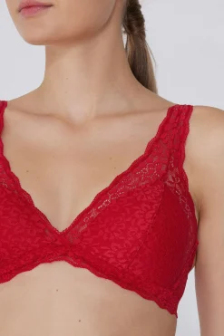 Havana Recycled Lace Triangle Bra - Bralette - Women | Tezenis