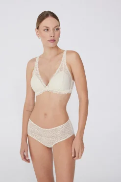 Havana Recycled Lace Triangle Bra - Bralette - Women | Tezenis