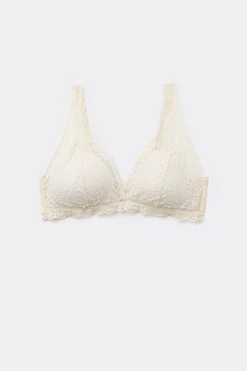 Havana Recycled Lace Triangle Bra - Bralette - Women | Tezenis