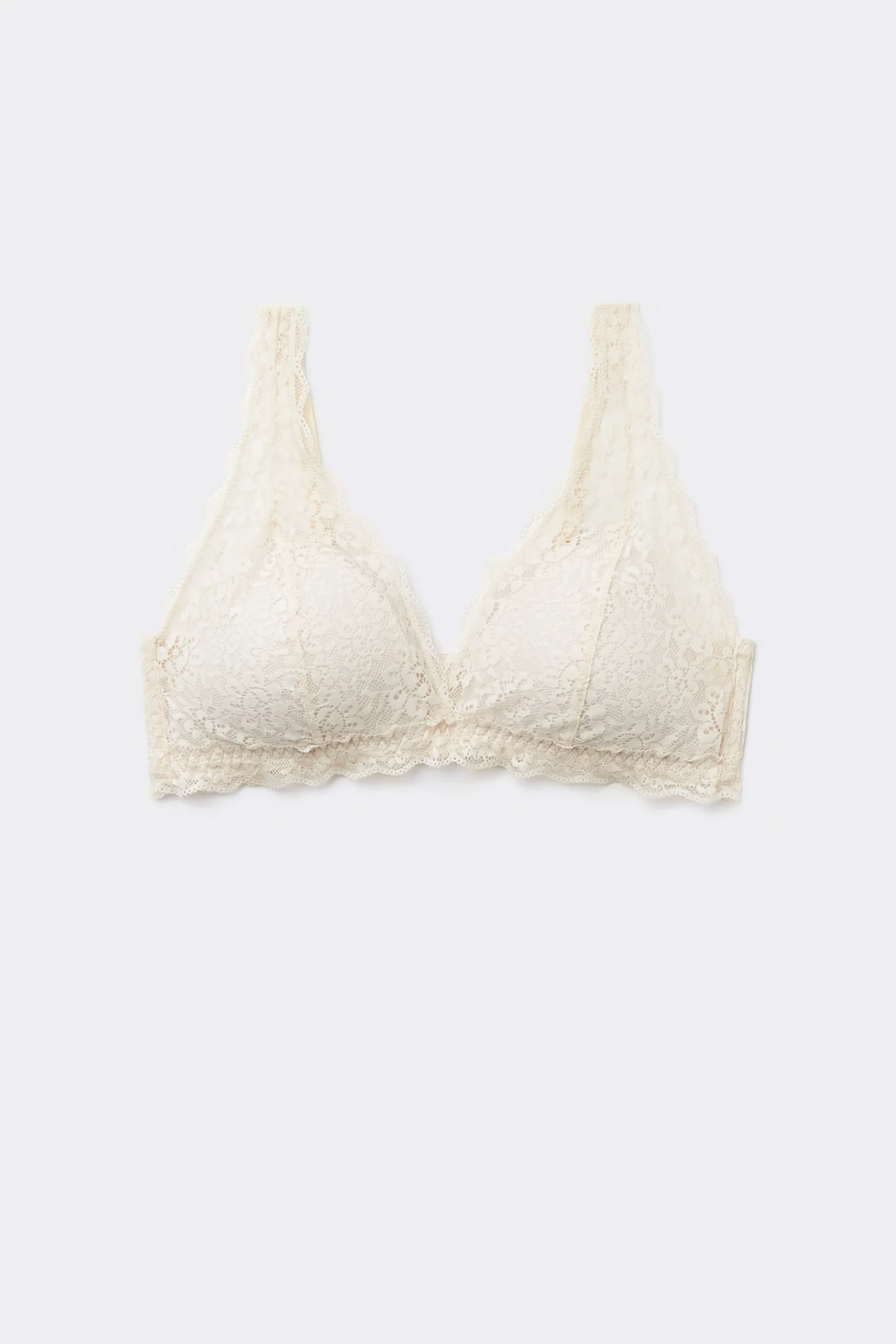 Havana Recycled Lace Triangle Bra - Bralette - Women | Tezenis