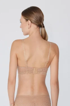 Havana Recycled Lace Triangle Bra - Bralette - Women | Tezenis
