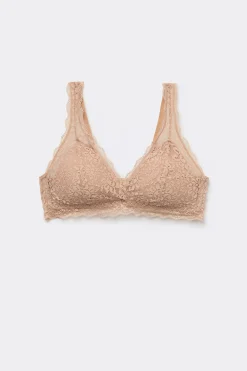 Havana Recycled Lace Triangle Bra - Bralette - Women | Tezenis