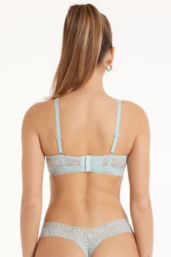 Havana Recycled Lace Triangle Bra - Bralette - Women | Tezenis
