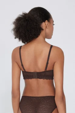 Havana Recycled Lace Triangle Bra - Bralette - Women | Tezenis
