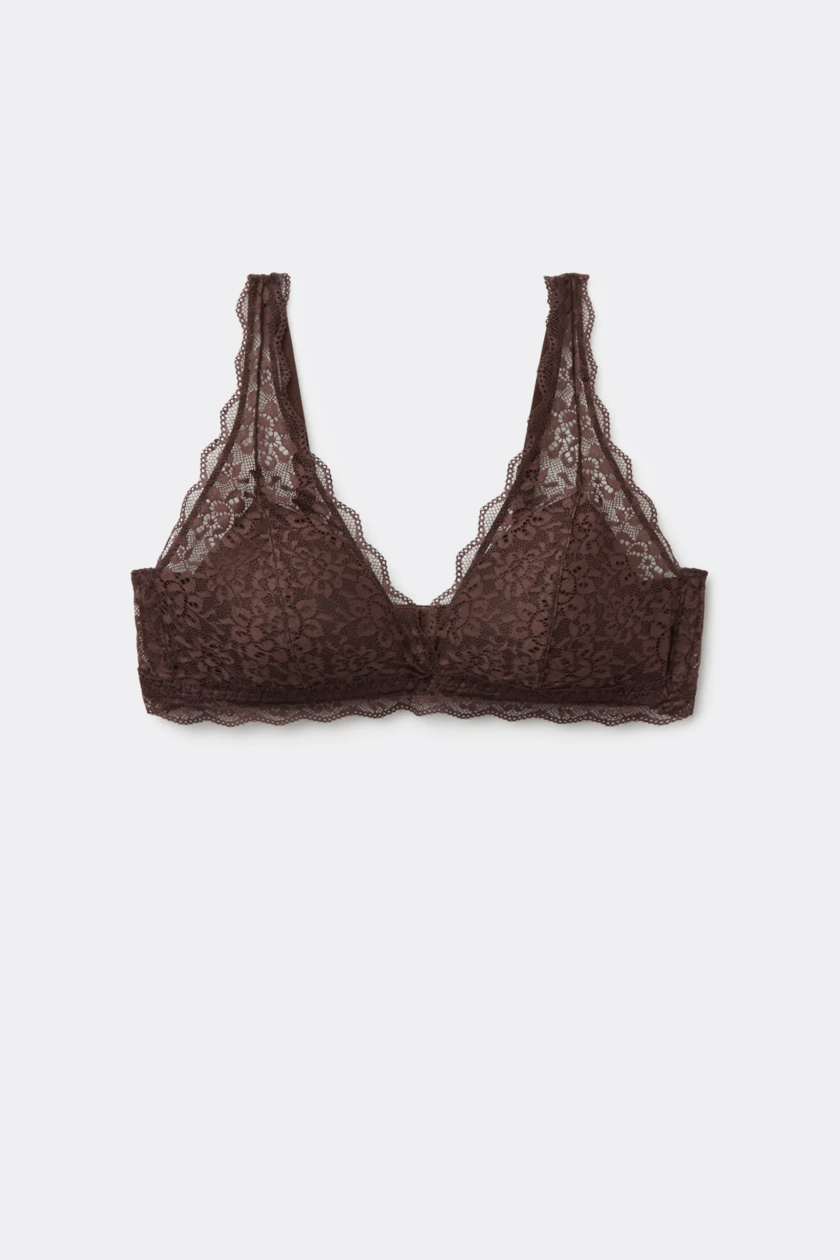 Havana Recycled Lace Triangle Bra - Bralette - Women | Tezenis