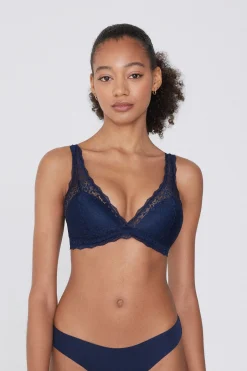 Havana Recycled Lace Triangle Bra - Bralette - Women | Tezenis