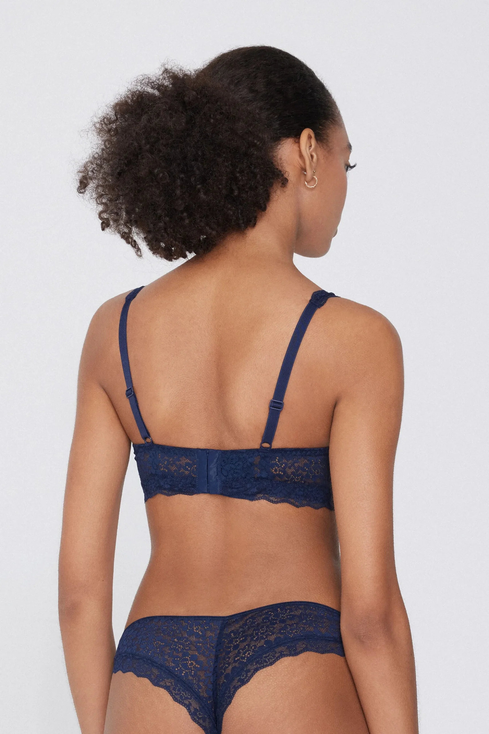 Havana Recycled Lace Triangle Bra - Bralette - Women | Tezenis