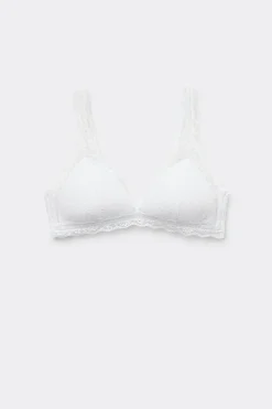 Havana Recycled Lace Triangle Bra - Bralette - Women | Tezenis
