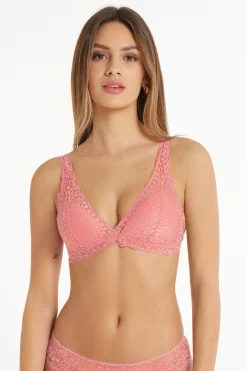 Havana Recycled Lace Triangle Bra - Bralette - Women | Tezenis