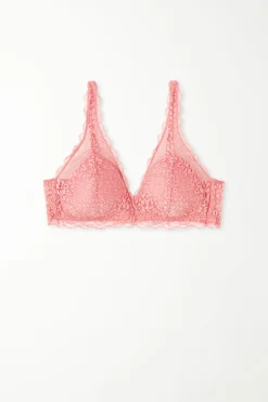 Havana Recycled Lace Triangle Bra - Bralette - Women | Tezenis