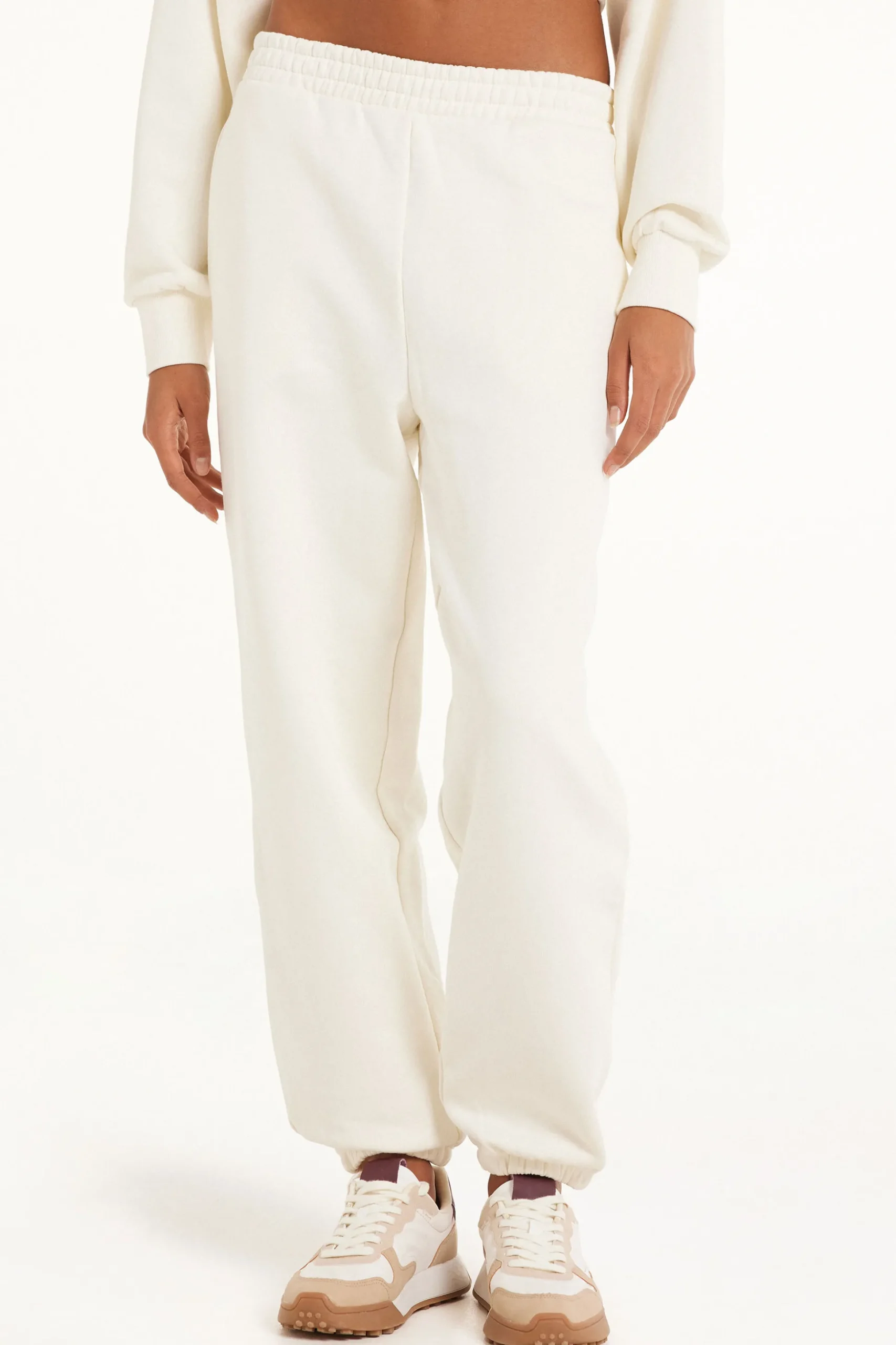Heavy Fleece Joggers With Pockets - Tracksuits - Women | Tezenis