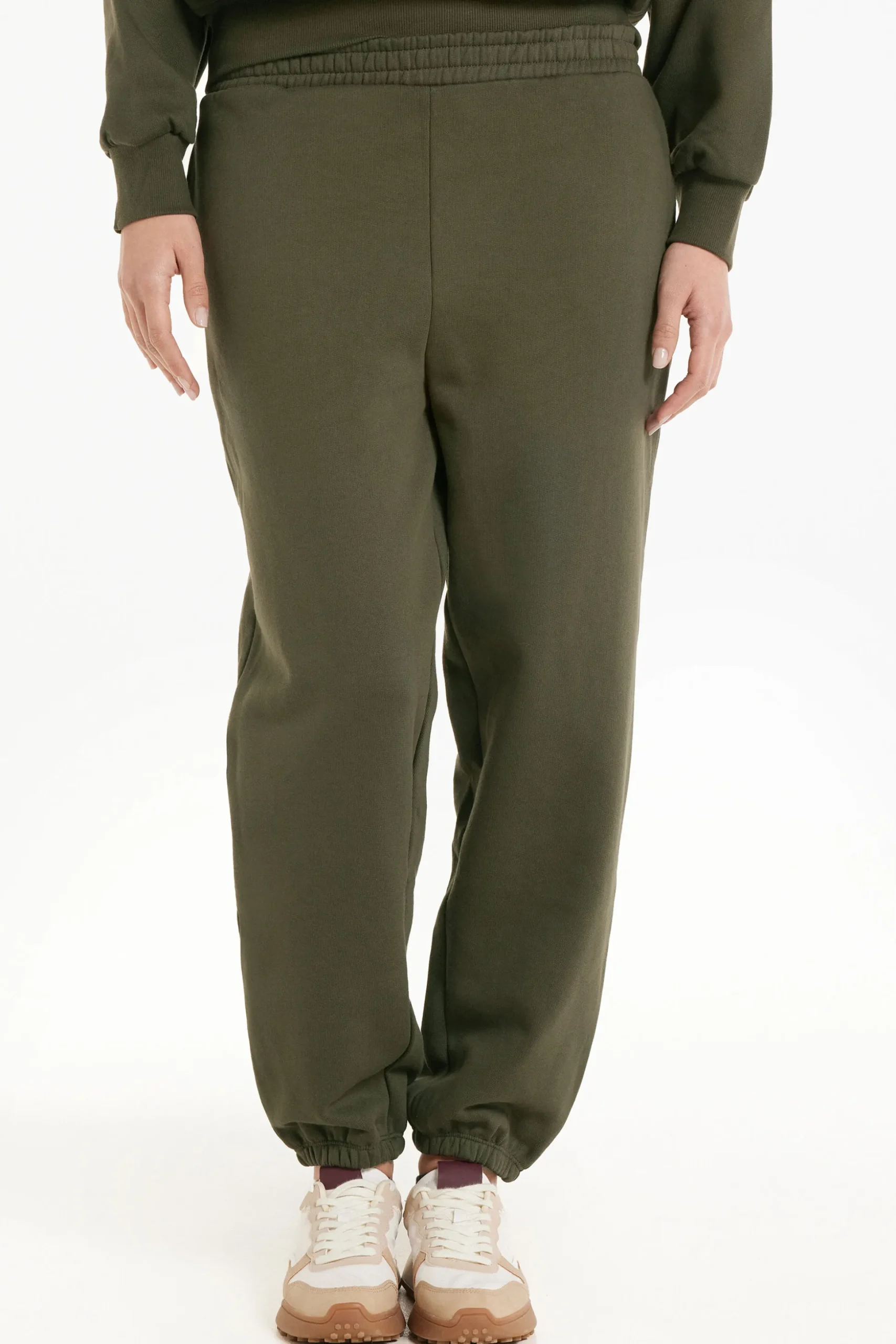 Heavy Fleece Joggers With Pockets - Tracksuits - Women | Tezenis