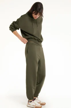 Heavy Fleece Joggers With Pockets - Tracksuits - Women | Tezenis