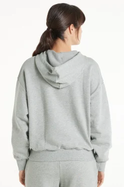 Heavy Long-Sleeved Hoodie - Tracksuits - Women | Tezenis