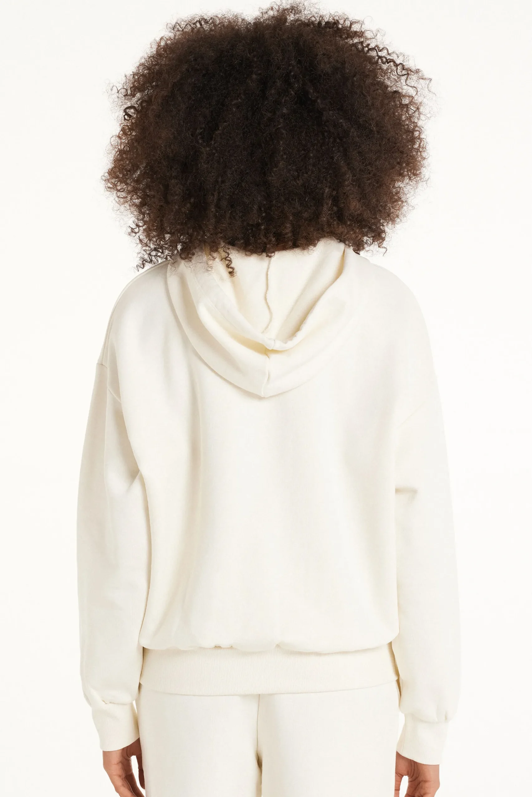 Heavy Long-Sleeved Hoodie - Tracksuits - Women | Tezenis