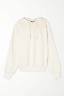 Heavy Long-Sleeved Hoodie - Tracksuits - Women | Tezenis