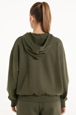 Heavy Long-Sleeved Hoodie - Tracksuits - Women | Tezenis