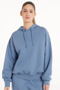 Heavy Long-Sleeved Hoodie - Tracksuits - Women | Tezenis