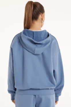 Heavy Long-Sleeved Hoodie - Tracksuits - Women | Tezenis