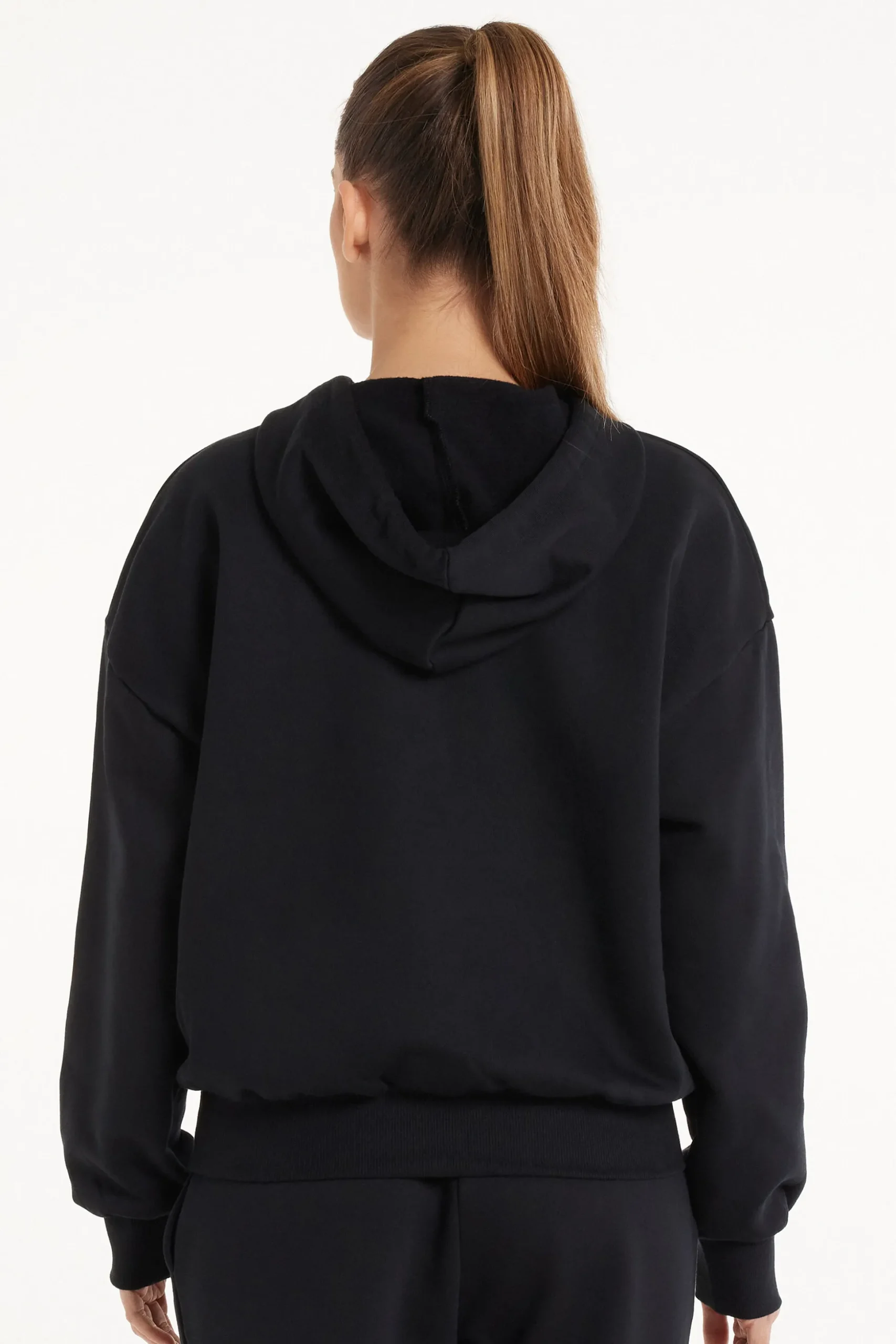 Heavy Long-Sleeved Hoodie - Tracksuits - Women | Tezenis