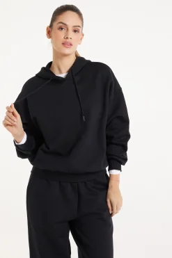 Heavy Long-Sleeved Hoodie - Tracksuits - Women | Tezenis