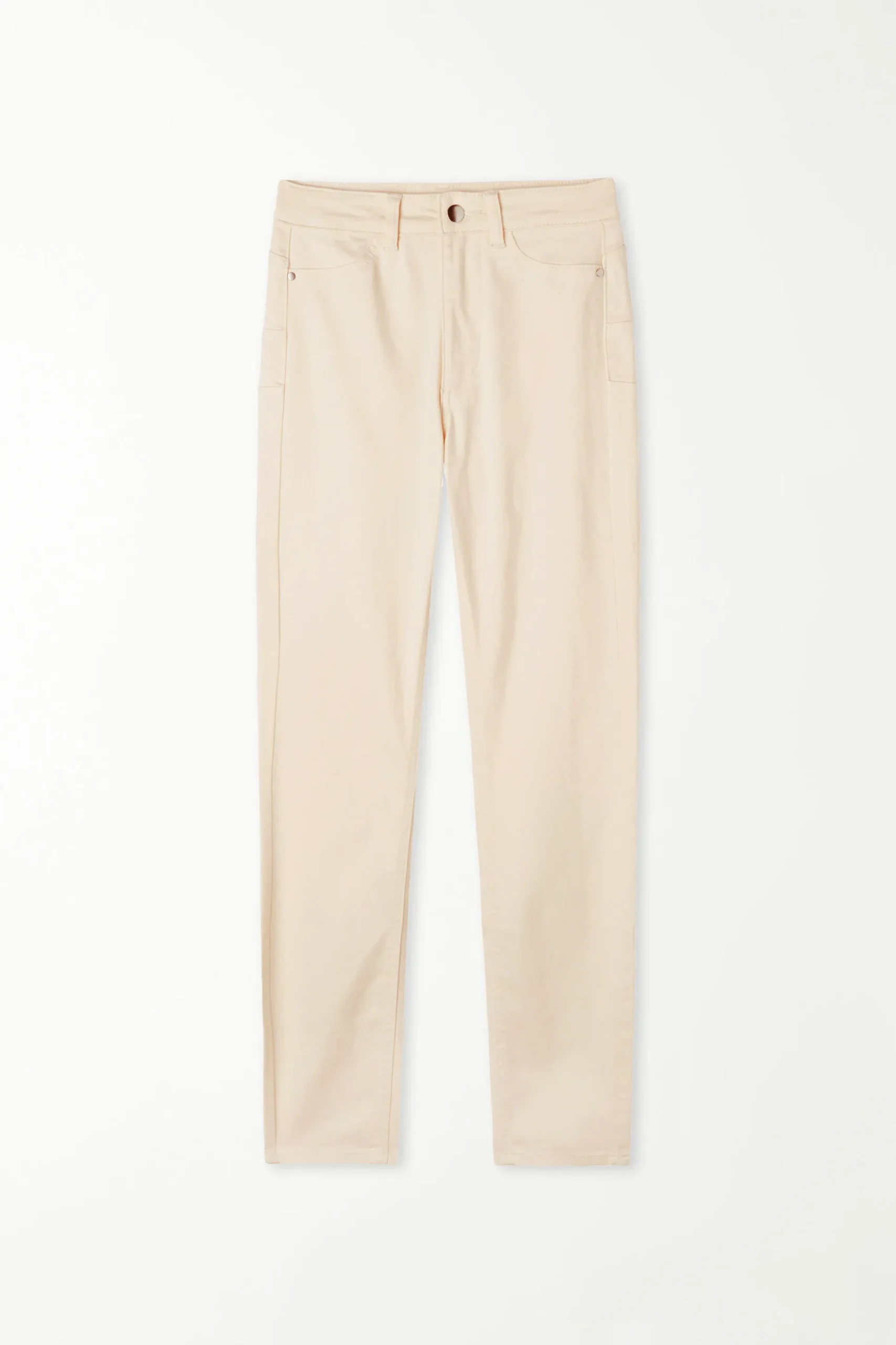 High Waist Push Up Effect Jeggings - Leggings - Women | Tezenis