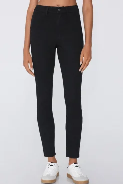 High Waist Push Up Effect Jeggings - Leggings - Women | Tezenis