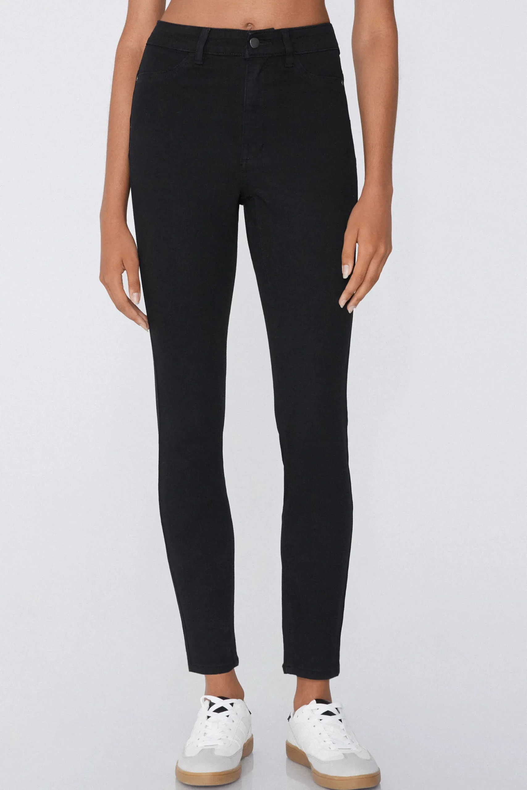 High Waist Push Up Effect Jeggings - Leggings - Women | Tezenis