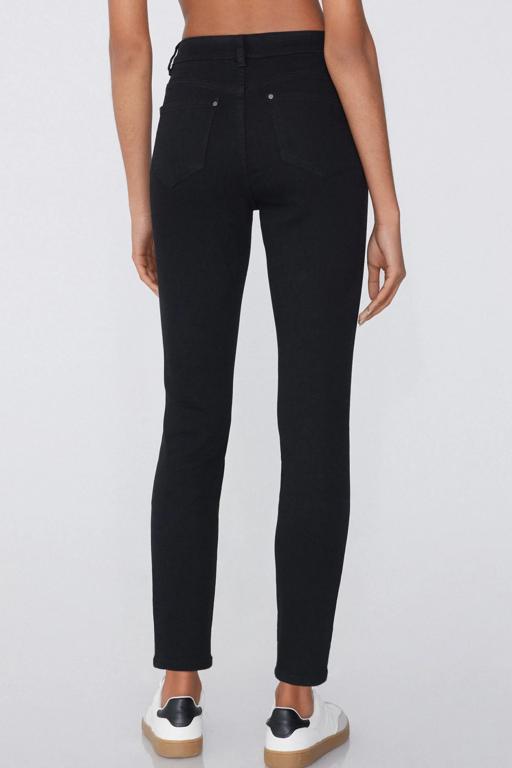 High Waist Push Up Effect Jeggings - Leggings - Women | Tezenis
