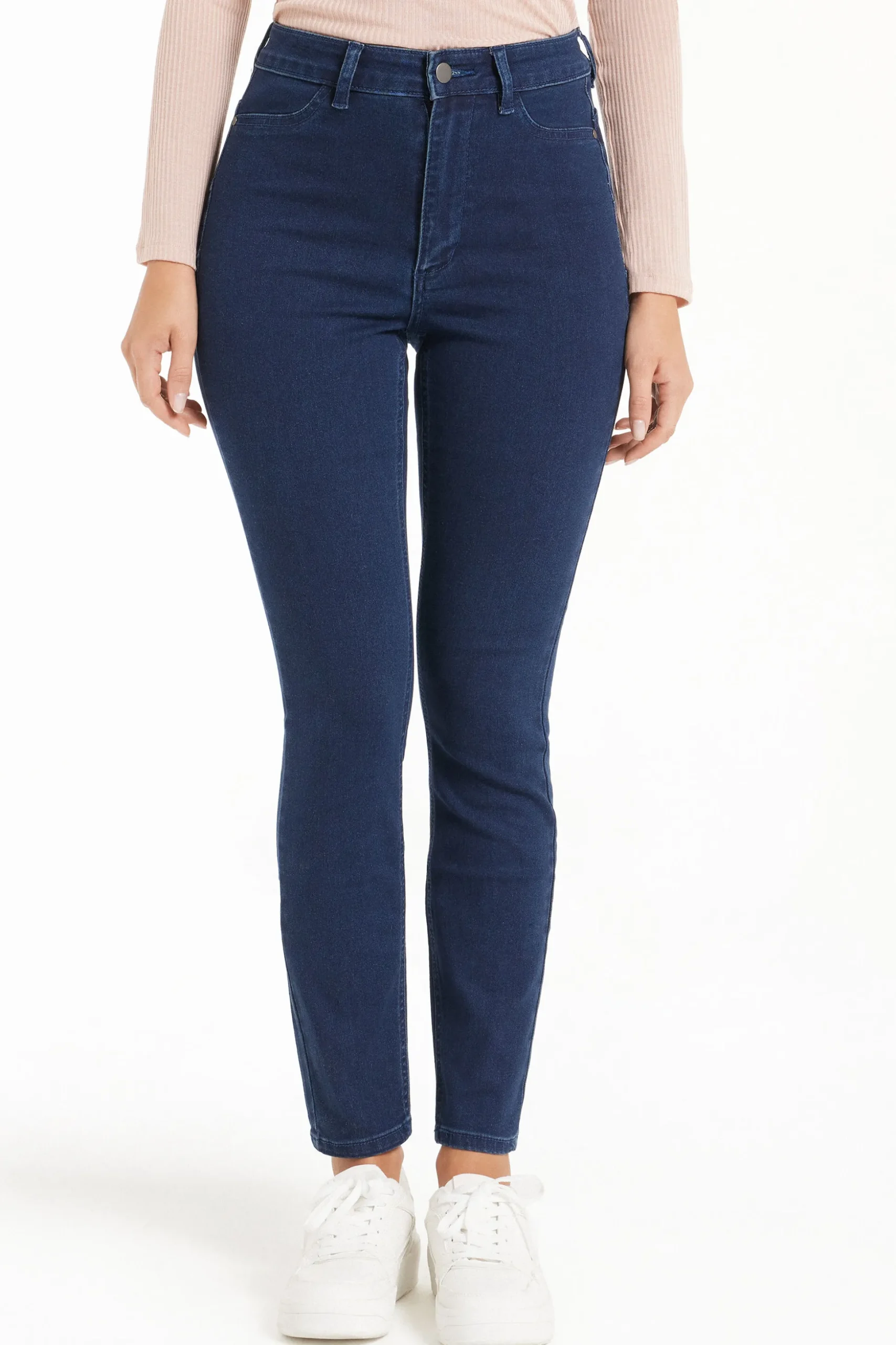 High Waist Push Up Effect Jeggings - Leggings - Women | Tezenis