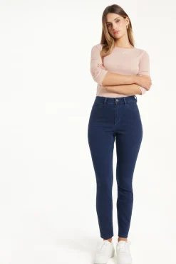 High Waist Push Up Effect Jeggings - Leggings - Women | Tezenis