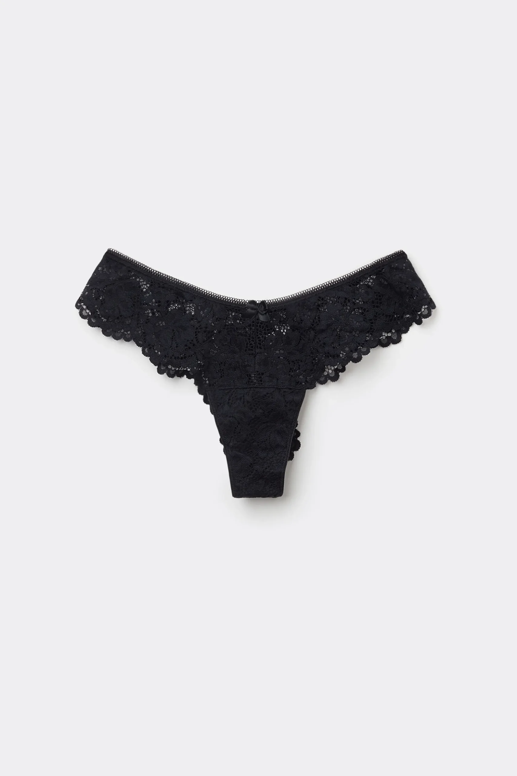 High-Cut Lace Brazilian Panties - Cheeky Briefs - Women | Tezenis