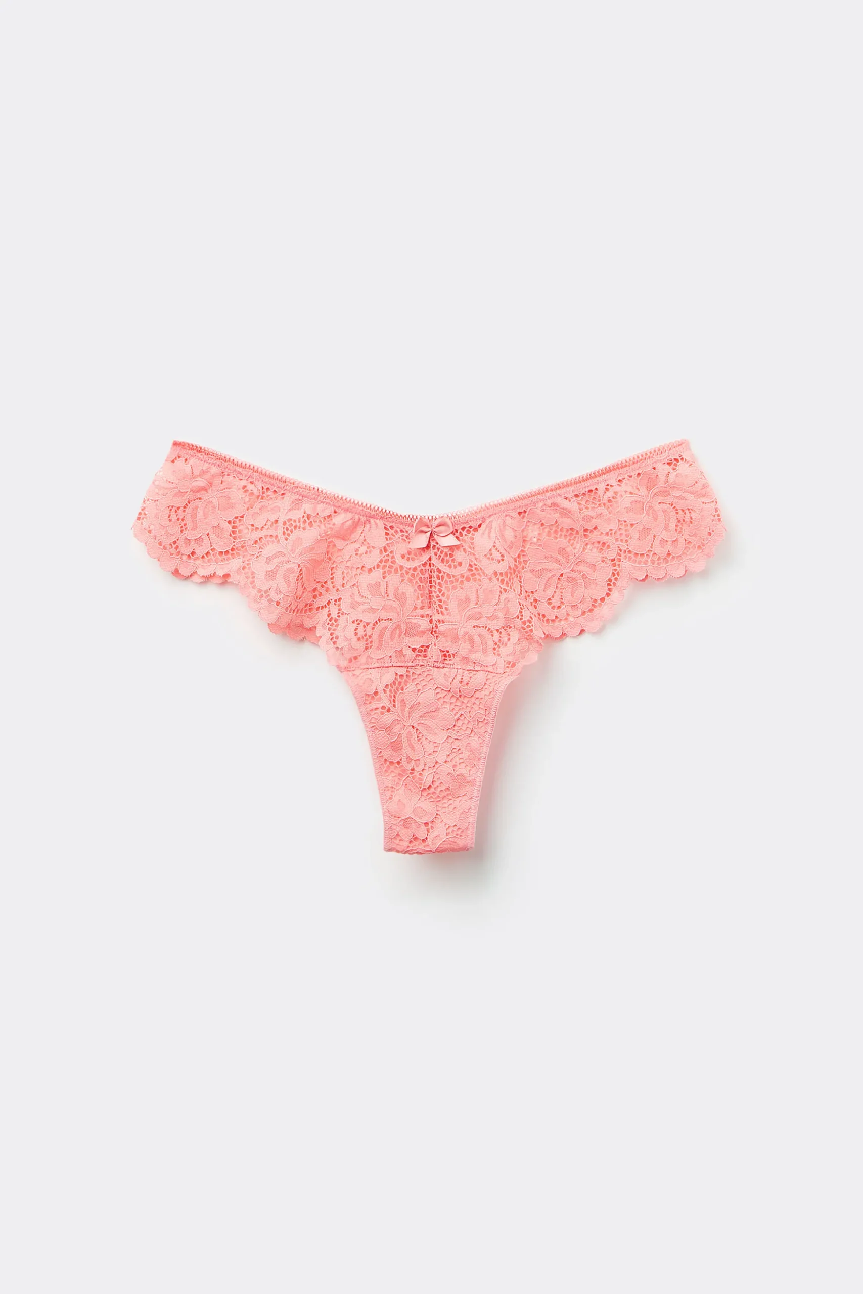 High-Cut Lace Brazilian Panties - Cheeky Briefs - Women | Tezenis
