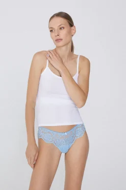 High-Cut Lace Brazilian Panties - Cheeky Briefs - Women | Tezenis