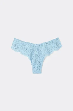 High-Cut Lace Brazilian Panties - Cheeky Briefs - Women | Tezenis