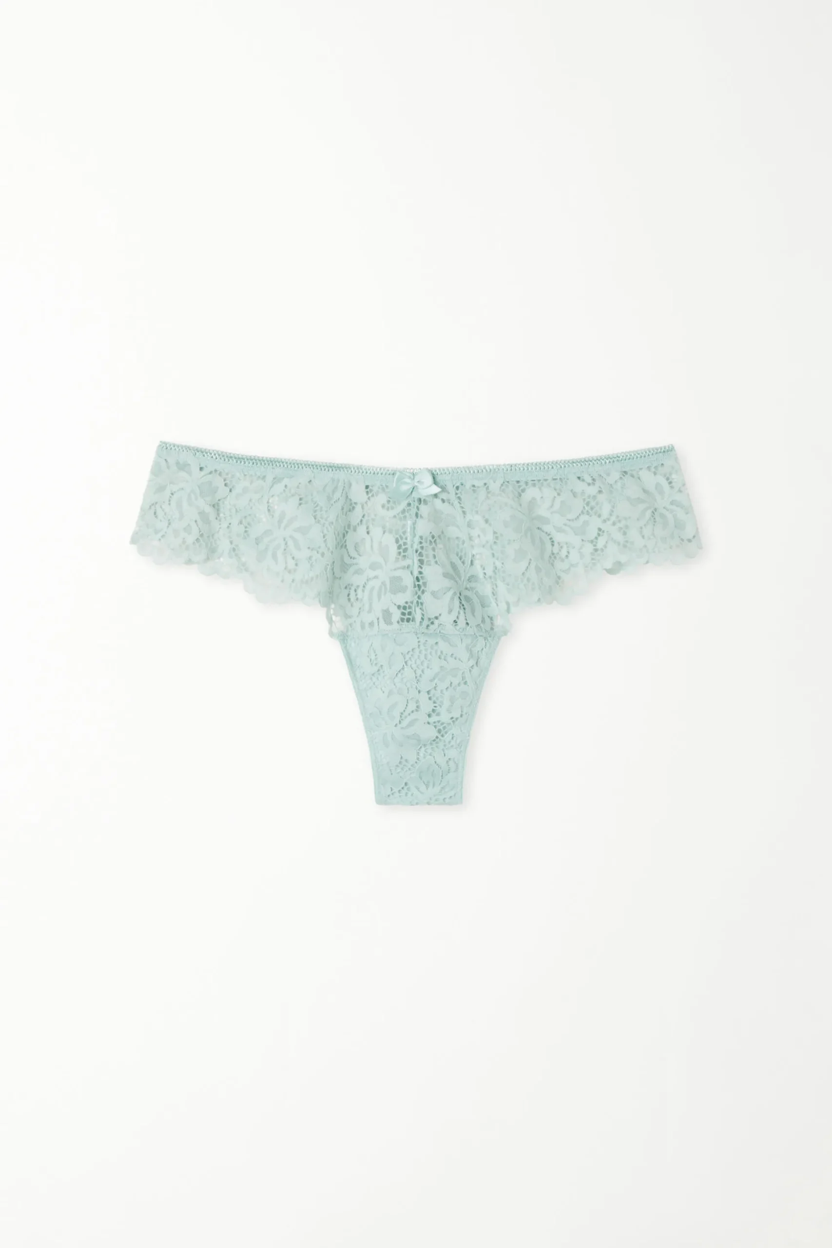 High-Cut Lace Brazilian Panties - Cheeky Briefs - Women | Tezenis