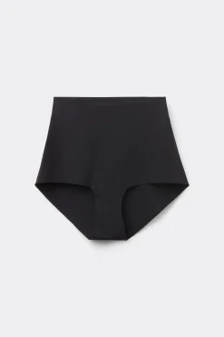 High-Waisted Raw-Cut Microfiber Hipsters - French Cut - Women | Tezenis