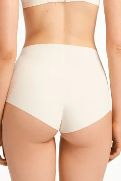 High-Waisted Raw-Cut Microfiber Hipsters - French Cut - Women | Tezenis