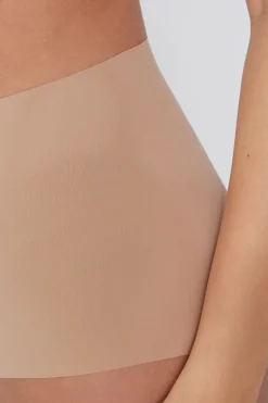 High-Waisted Raw-Cut Microfiber Hipsters - French Cut - Women | Tezenis