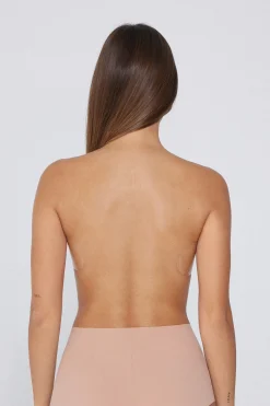 Hold-Up Push-Up Bandeau Bra With Silicone Back - Accessories And Slippers - Women | Tezenis